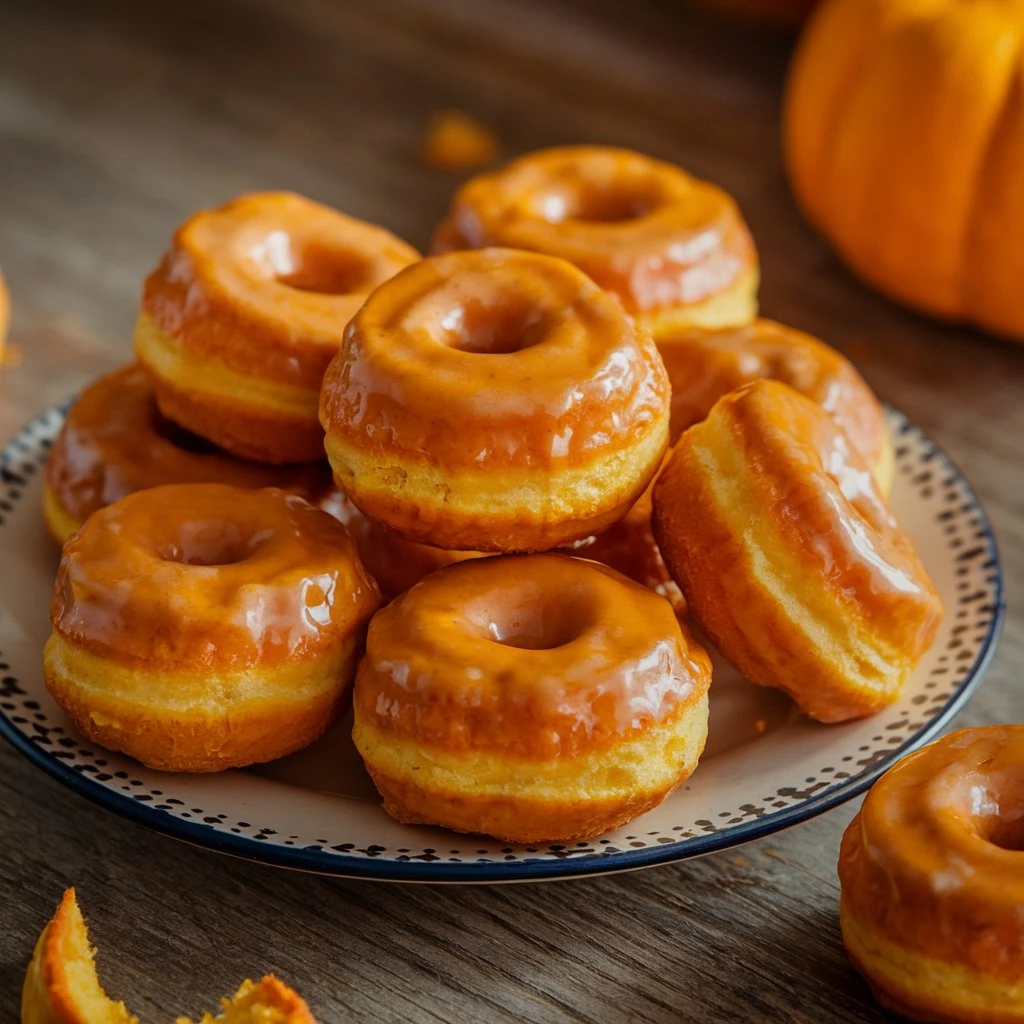 Pumpkin Donut Holes