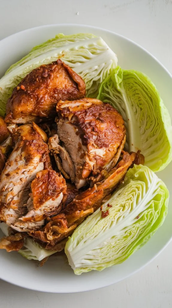 hmong cabbage and chicken recipe