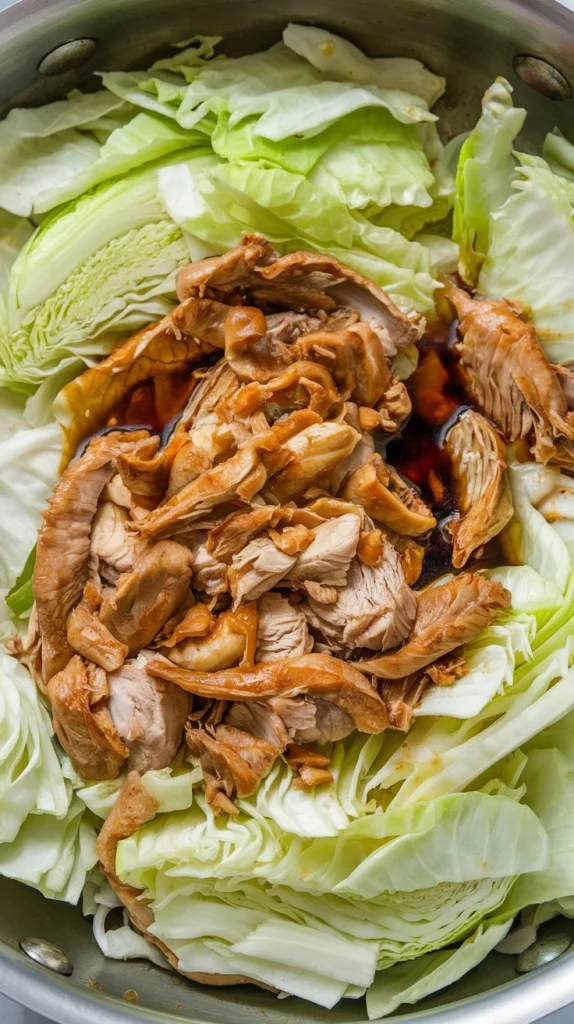 hmong cabbage and chicken recipe