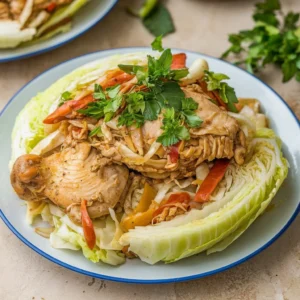 hmong cabbage and chicken recipe