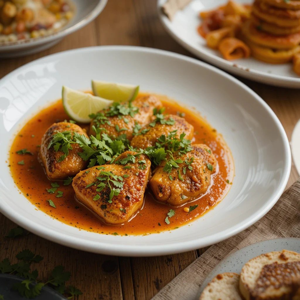 Churu Chicken Amarillo - A Peruvian Culinary Delight