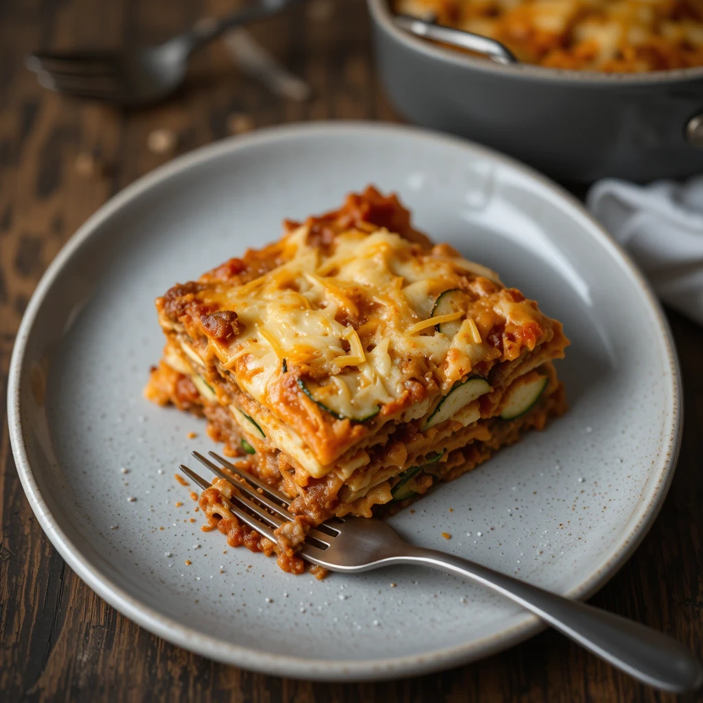 Hearty and comforting Poor Man Husband Casserole with layers of mashed potatoes and ground beef.