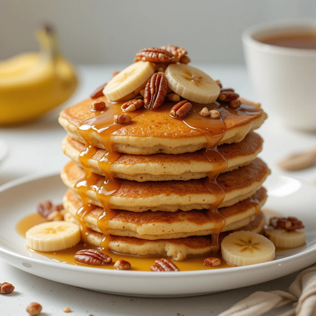 sourdough banana pancakes
