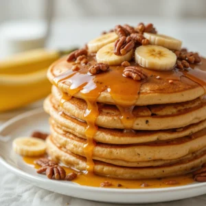 sourdough banana pancakes