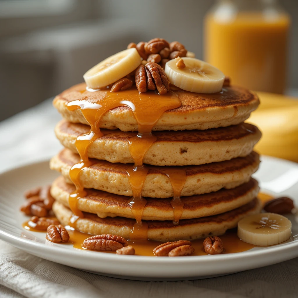 sourdough banana pancakes
