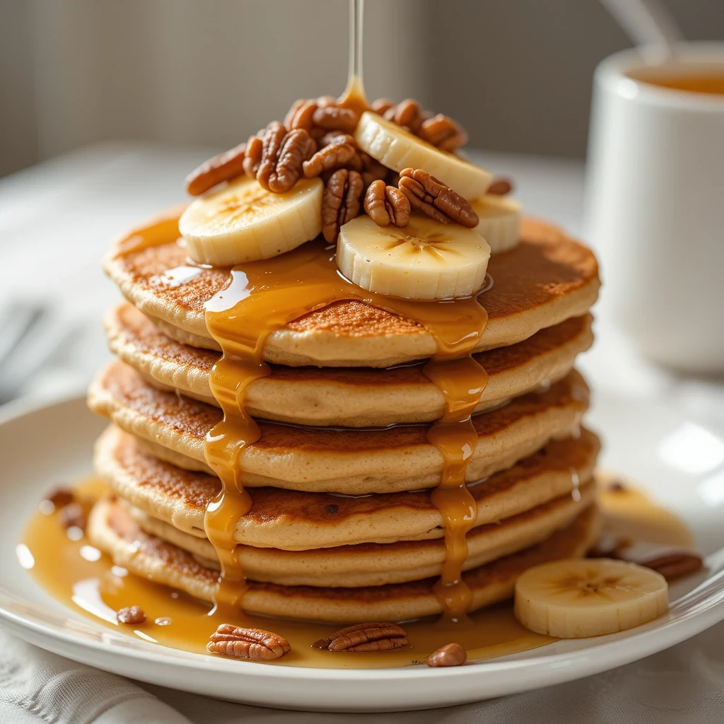 sourdough banana pancakes
